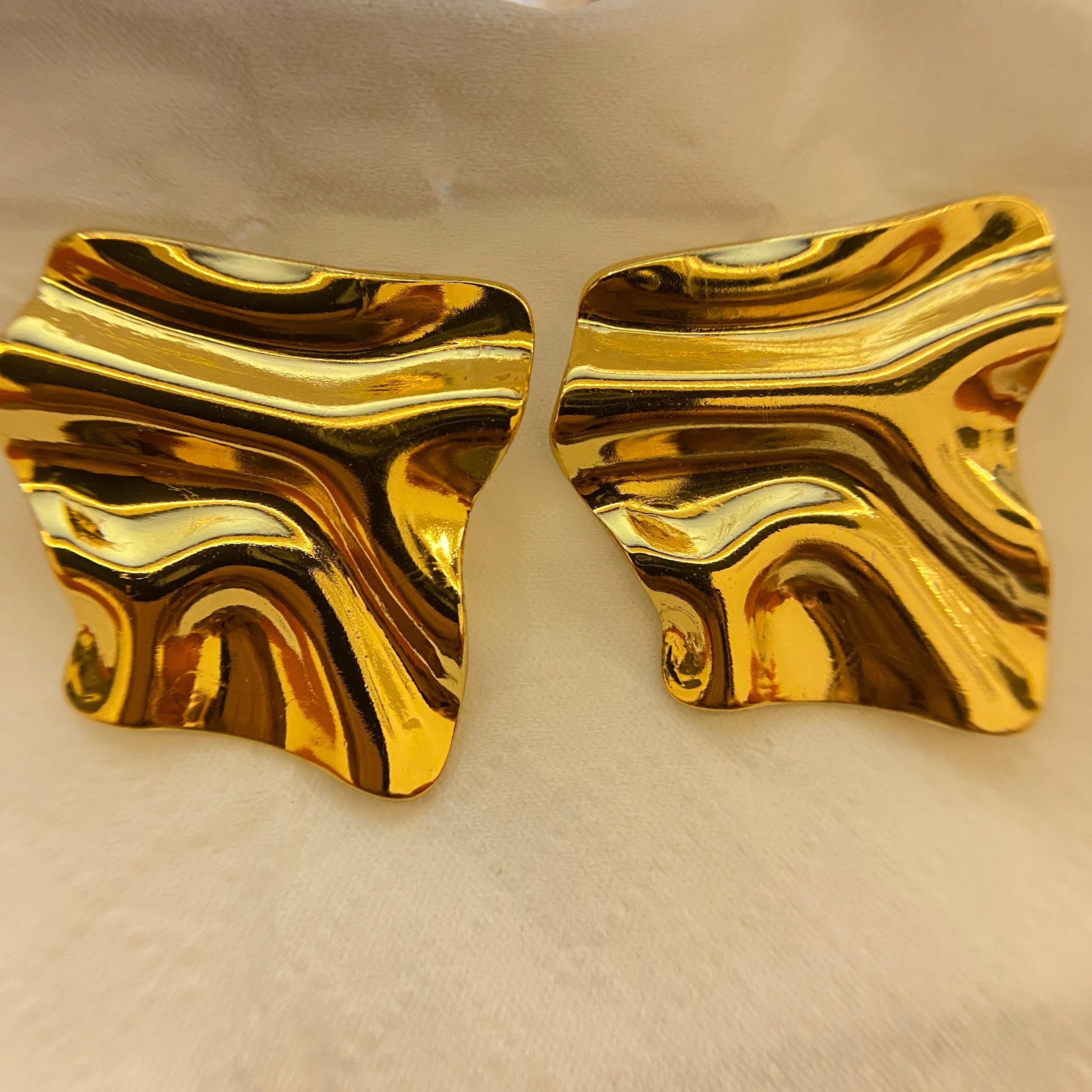 Molten Wave Earrings