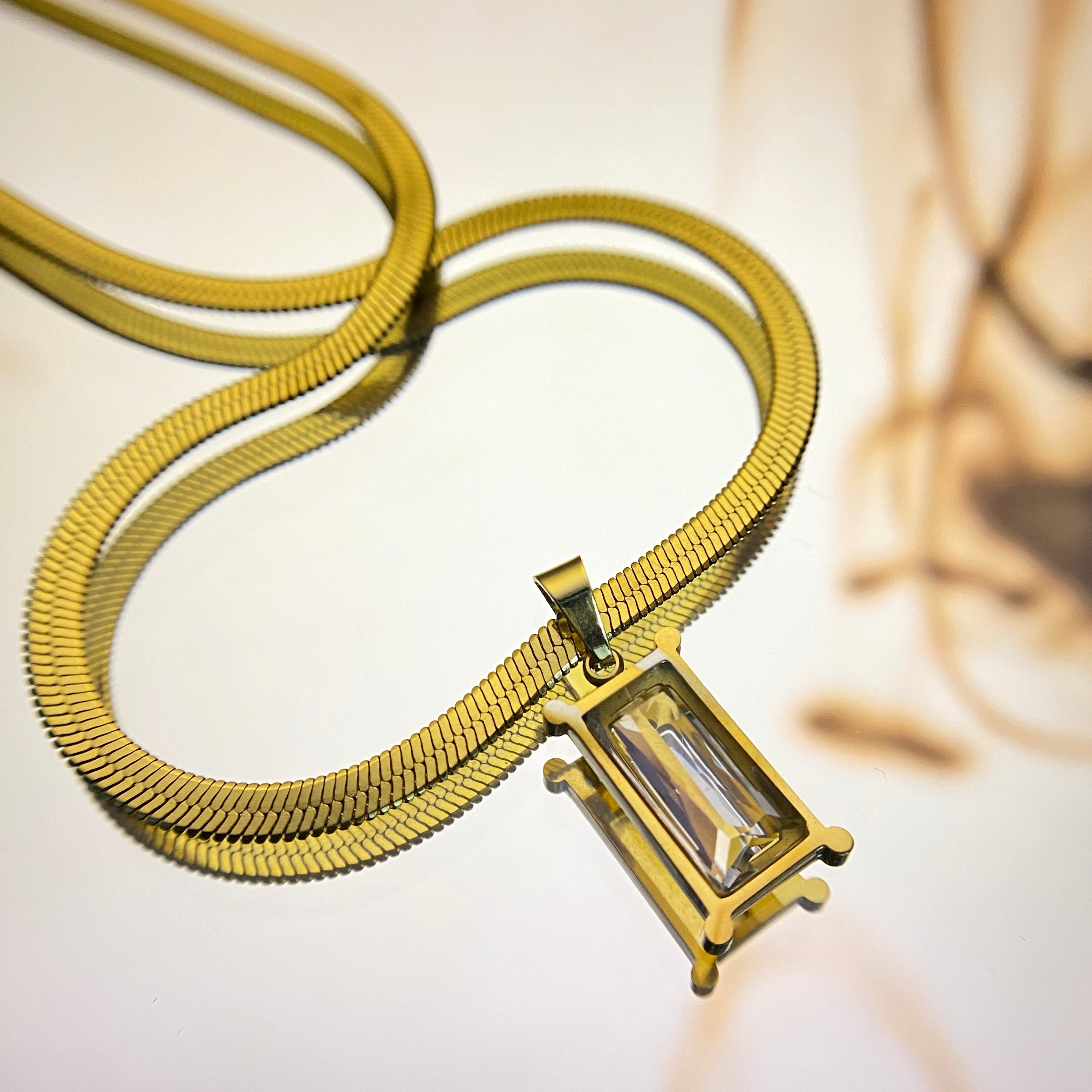 Rich Girl Chain - Transparent