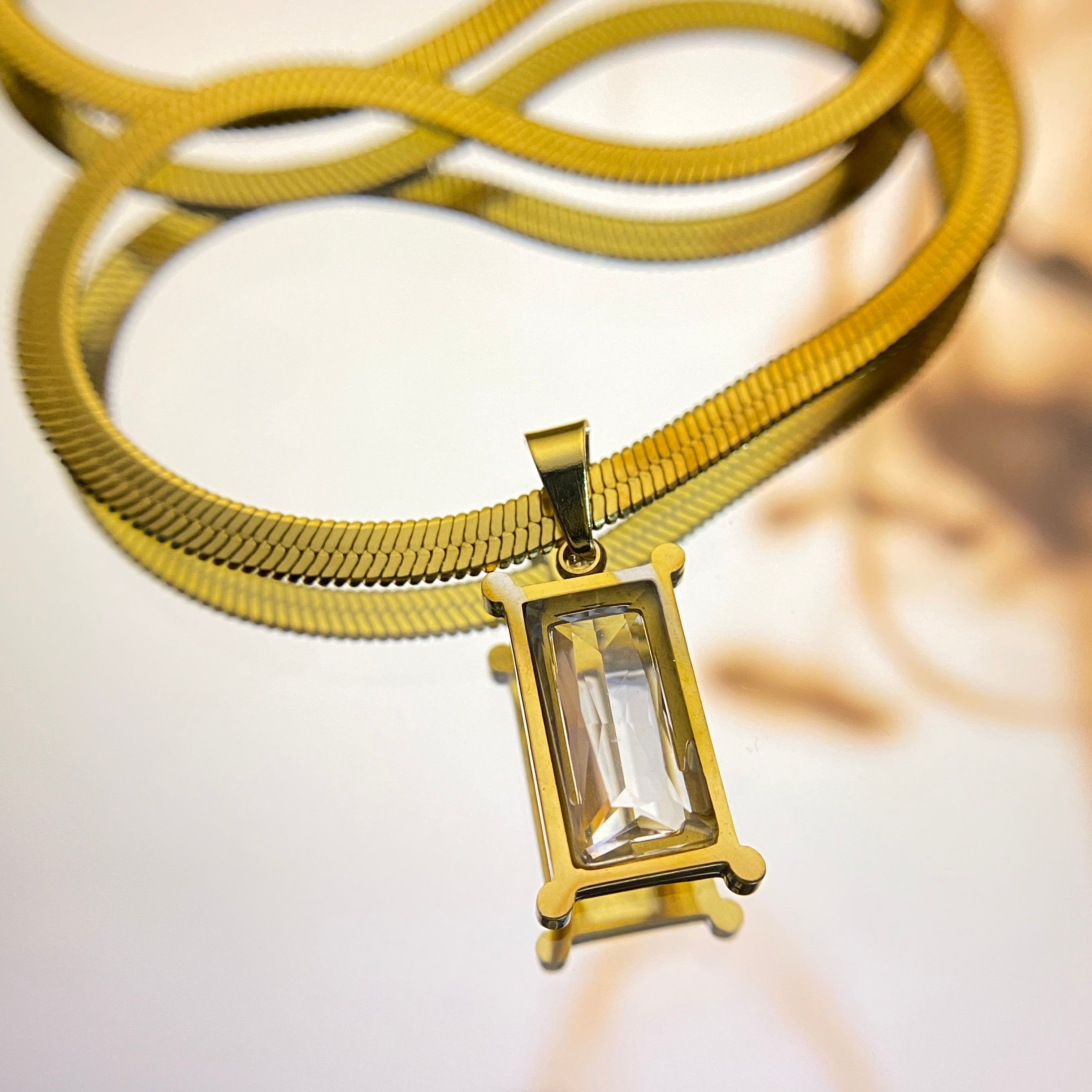 Rich Girl Chain - Transparent