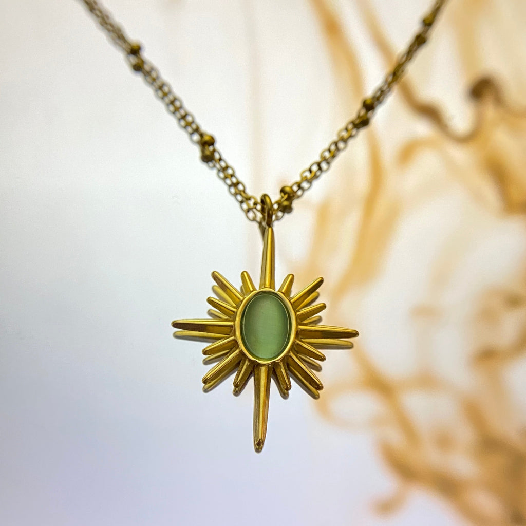 Green Sun Glow Chain