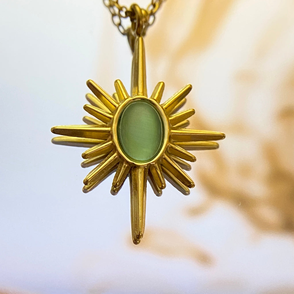 Green Sun Glow Chain